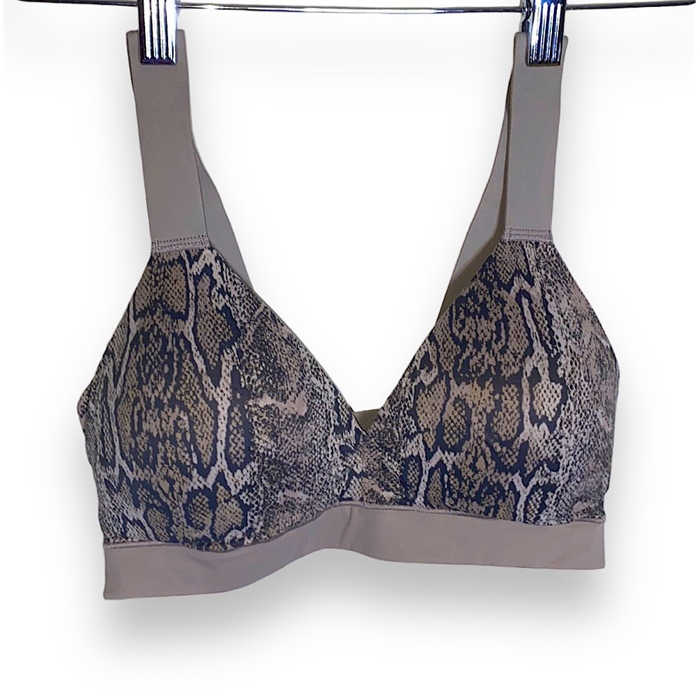 Spanx snake skin print bra / S